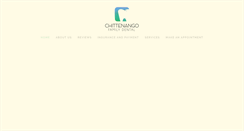 Desktop Screenshot of chittenangodental.com